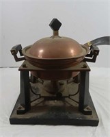 Copper Fondue-Chafing Pan