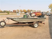 2000 Polar Kraft 14' Alum Boat