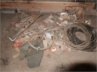 Heavy Cable, Misc Hardware on ground