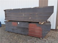 Set of 4 Steel Pontoons