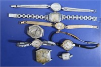 Vintage Watch Lot-Halbros, Acro, Wittnauer/Swiss,