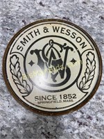 Smith & Wesson Embossed Metal Sign