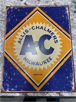 Allis Chalmers Metal Sign