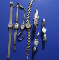 Vintage Women's Watch Lot-Lorus(Mickey),3 Bulova,