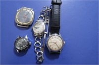 Vintage Watches-Elgin, Benrus, Watco/Swiss made,