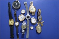 Misc Watch Lot-Waltham, Timex, Hamilton & more