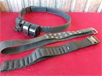 POLICE AND AMMO BELTS