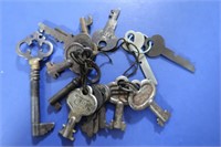 Vintage Keys incl. Skeleton
