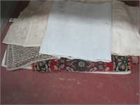 various scatter rugs w/ tapestry rug 42" x 26"