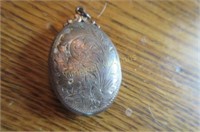 Sterling silver locket