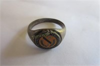 Sterling silver Scarborough Collegiate ring