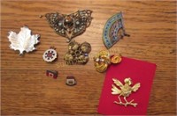 Brooches and pins