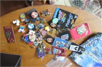 Large grouping of Disney pins