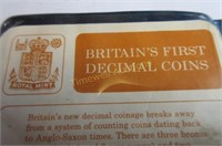 British First decimal coins