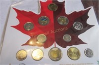 2017 Canadian coin set