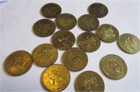 15 Provincial coins