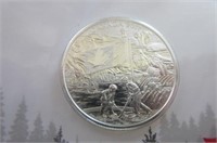 2017 $3.00 fine silver coin - The Spirit of Canada
