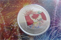 $5.00 fine silver coin - Proudly Canadian