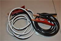 New 20' 4 Gauge Professional Booster Cable Set