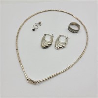 23g of Sterling Silver Jewelry