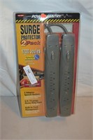 Power Setry Surge Protector 2 Pack New in Package