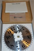 Craftsman Saw Blade Shop Clock New in Package