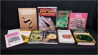 Group Of Vintage Books - Snakes & Reptiles
