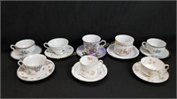 Group Of Vintage Cups & Saucers