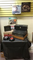 Vintage Record Players, 8 Tracks, LP Albums & More