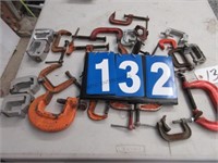 GROUP LOT C-CLAMPS