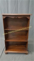 Vintage Small Wooden Bookcase