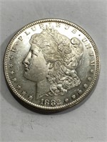 1882 S PL Finishes Morgan Silver Dollar