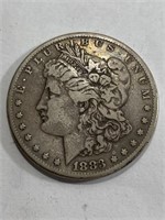 1883 s Better Date Morgan Silver Dollar