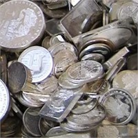 35 ozs. of .999 Silver Items - Varied