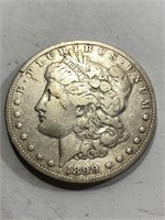 1899 Key Date Morgn Silver Dollar