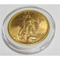 1923 High Grade BU Saint Gauden's $20 Gold DBL EGL