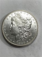 1900 P BU Morgan Silver Dollar