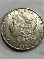 1880 O Better Date BU Morgan Silver Dollar