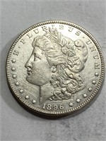1896 P Details- BU Grade Morgan Dollar