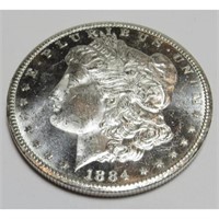 1884 CC CH U Prooflike Morgan Dollar
