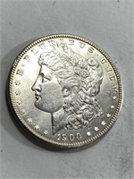 1900 P BU Grade Morgan Silver Dollar