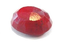 A 1 ct natural Ruby Gemstone