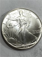 1992 Better Date US Silver Eagle