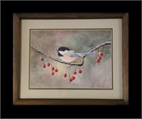 Sharon Sharpe, Chickadee & Berries