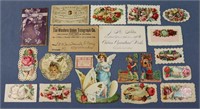 Antique Calling and Valentine's Cards