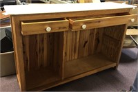 Tile and Wood Counter/Bar