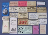 Vintage Paper Incl. Cigarette & Trading Cards