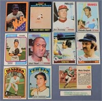 (11) 1970's Baseball Stars Cards