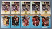(10) Fleer 1990 All-Stars NBA Cards