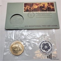 Bicentennial Coin First Day Cover